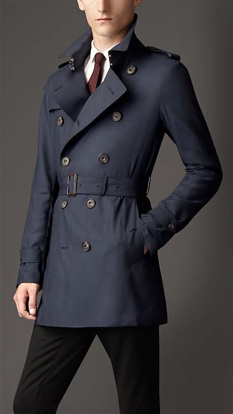 mens burberry trenchcoat|burberry trench coat men's navy.